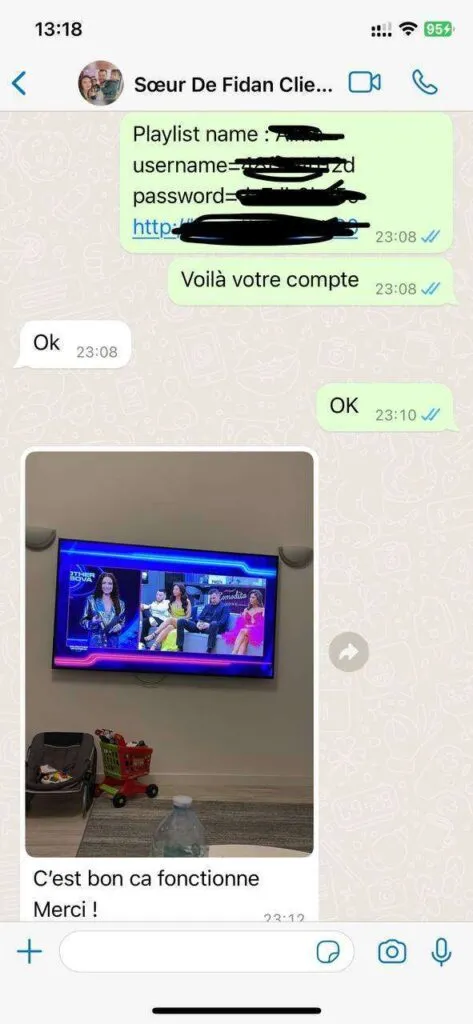 IPTV WhatsApp support voorbeeld 6